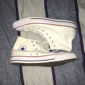 White High top Converse